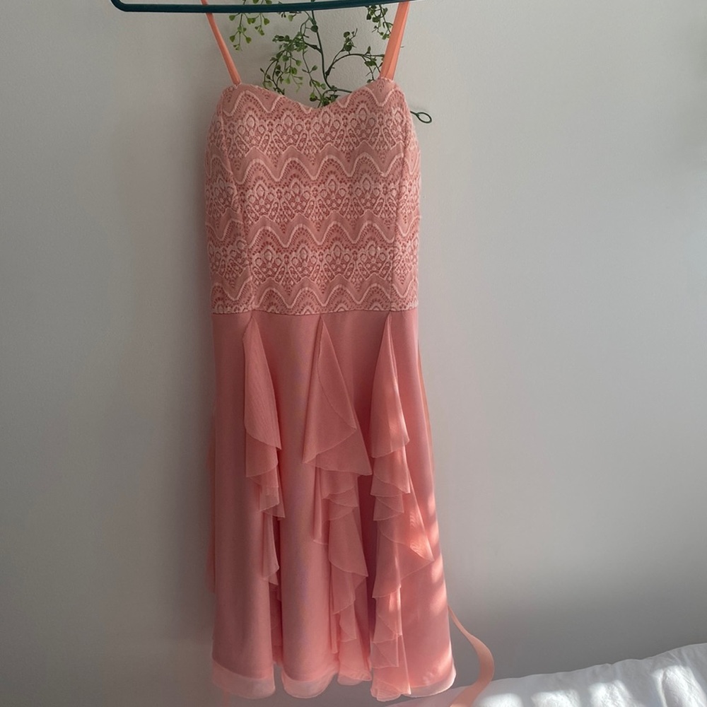 Pink dress